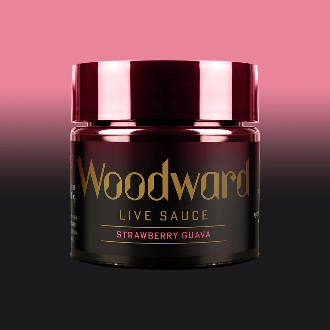 Strawberry Guava live sauce from Woodward Fine Cannabis