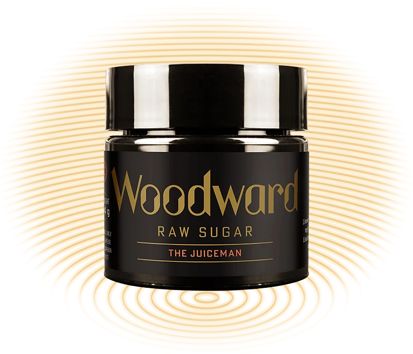 The Juiceman raw sugar from Woodward Fine Cannabis