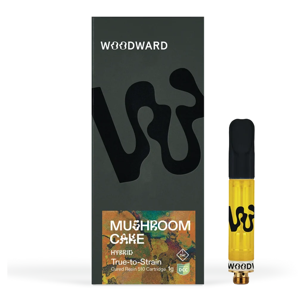 Mushroom Cake 100% Cured Resin Vape by Woodward