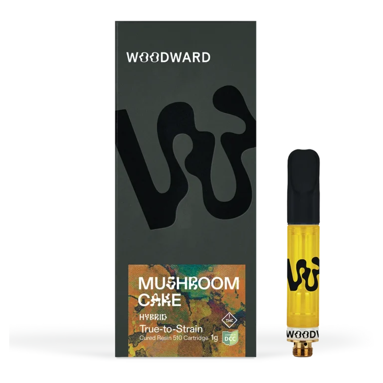 Mushroom Cake 100% Cured Resin Vape by Woodward