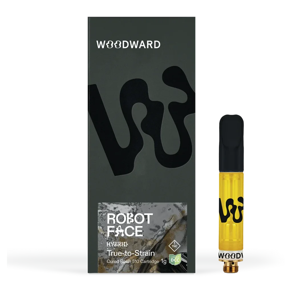 Robot Face by Woodward Fine Cannabis