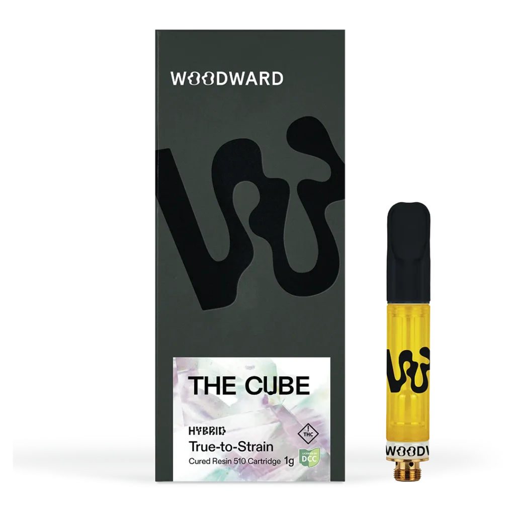 The Cube true to strain cured resin by Woodward