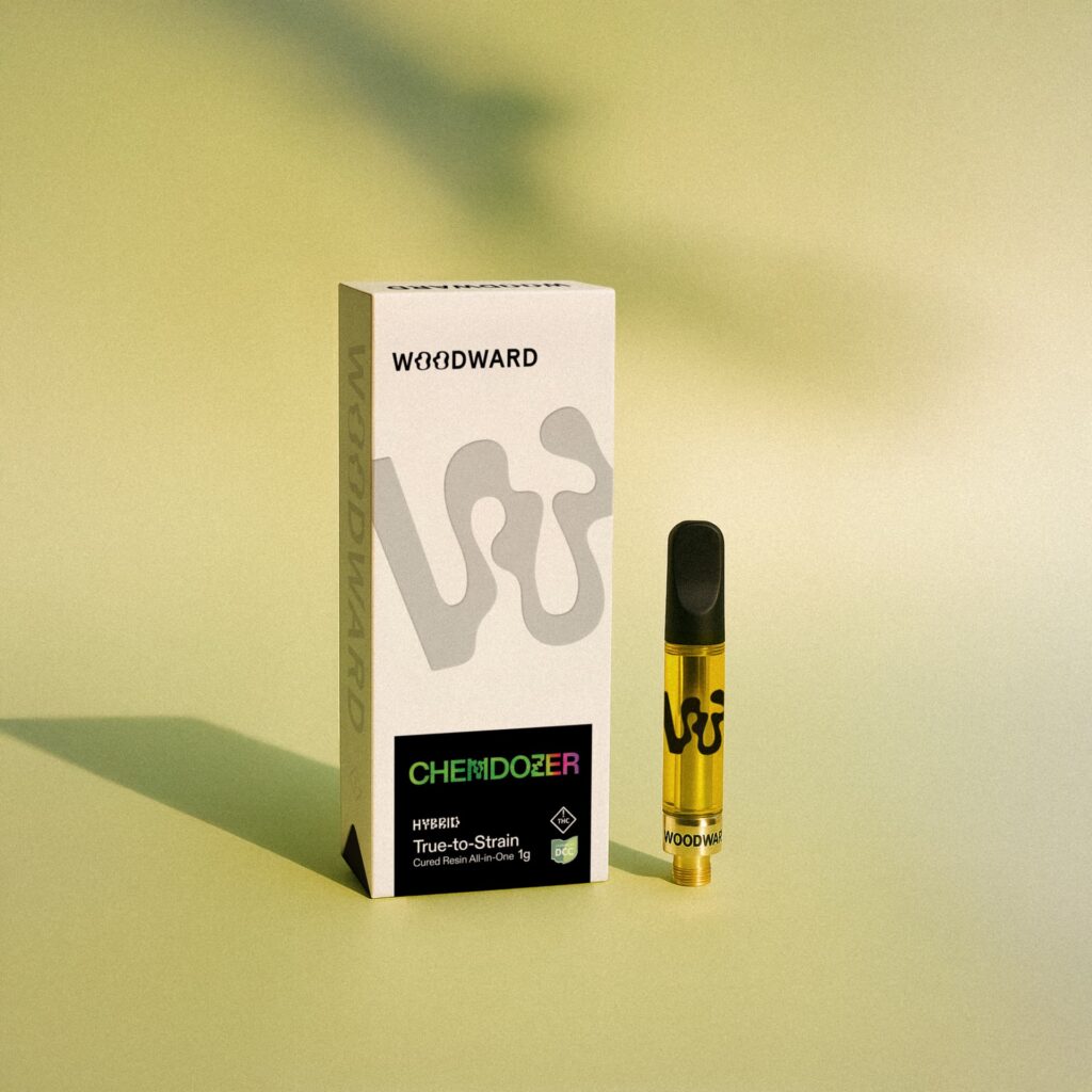Woodward True to Strain Cured Resin box and 510 cartridge