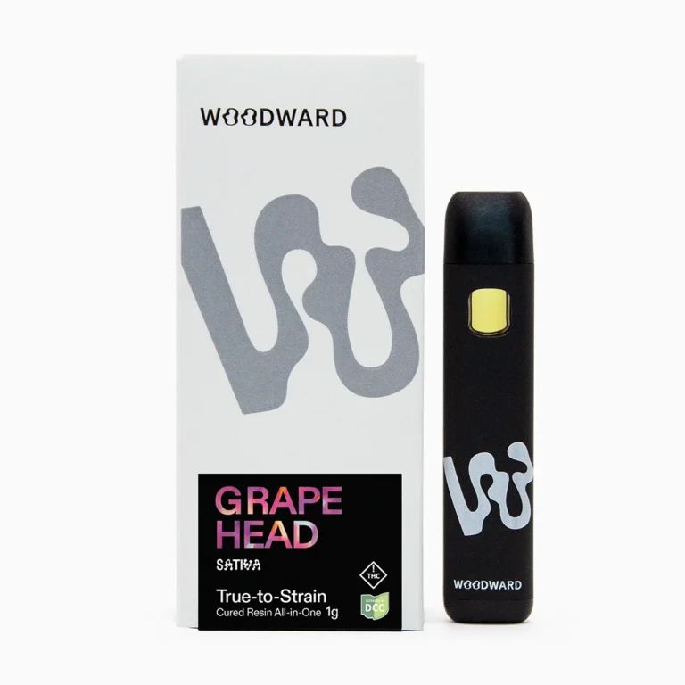 Grape Head all in one vape by Woodward