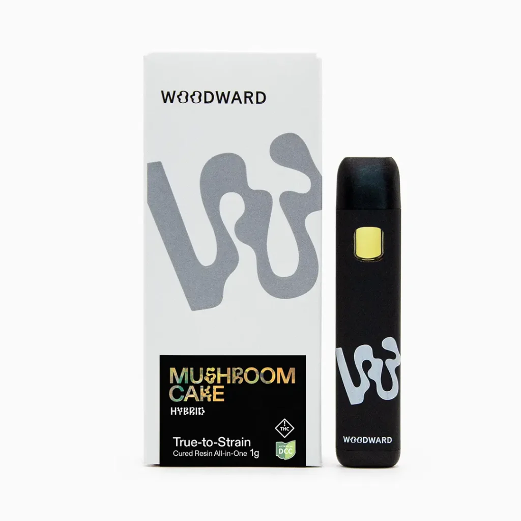 Mushroom Cake vape by Woodward