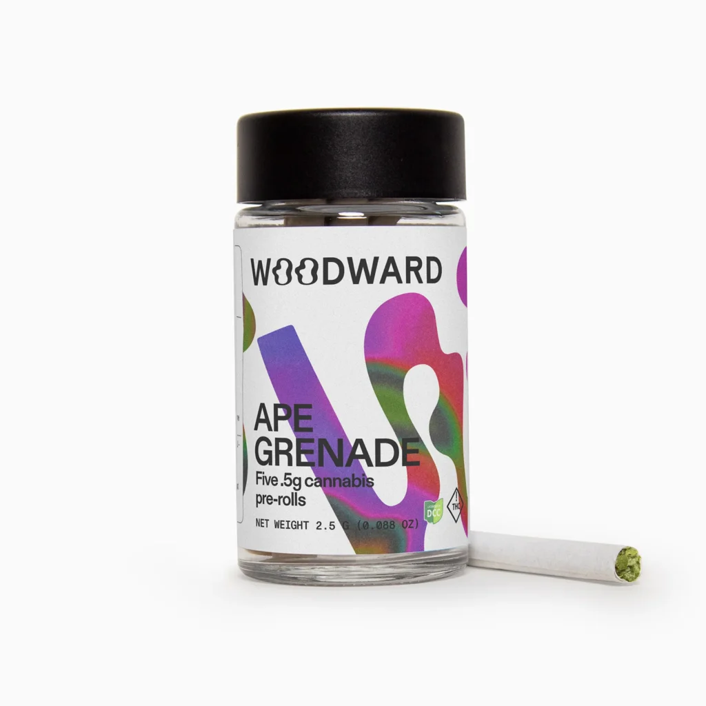 Ape Grenade Pre-Rolls by Woodward