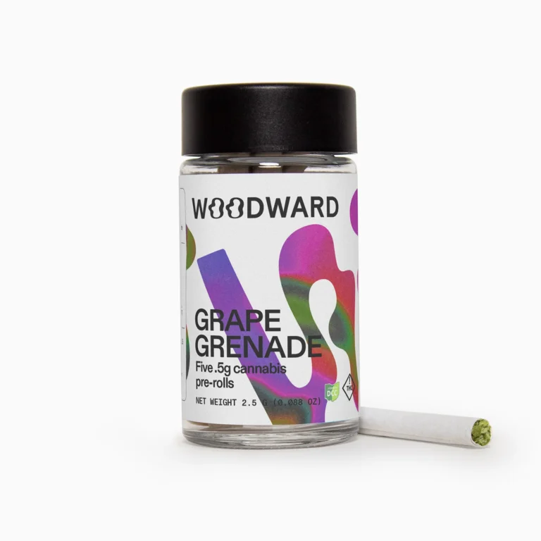 Grape Grenade Prerolls by Woodward