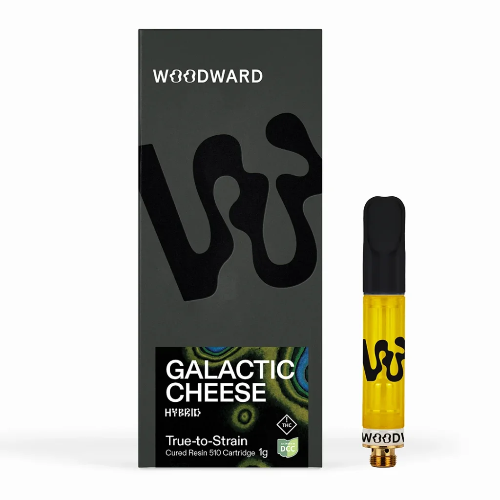 Galactic Cheese 510 Vape Cart by Woodward