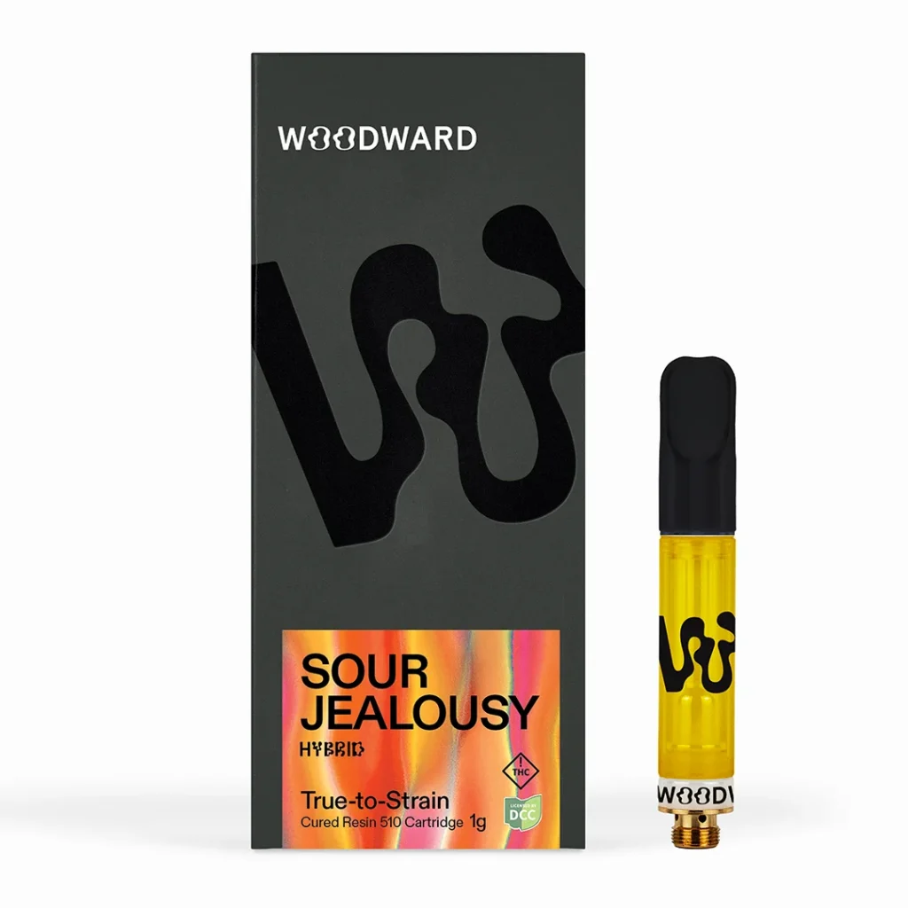 Sour Jealousy Vape Cart by Woodward